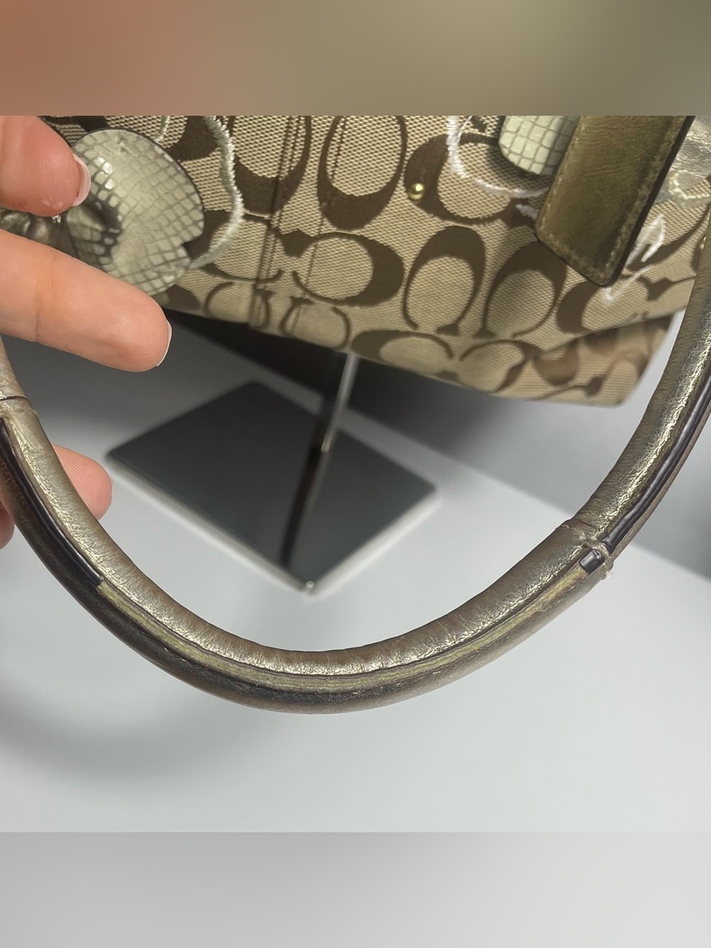 Coach Y2K Signature Bleecker Floral Tote- COA - Picture 16 of 16